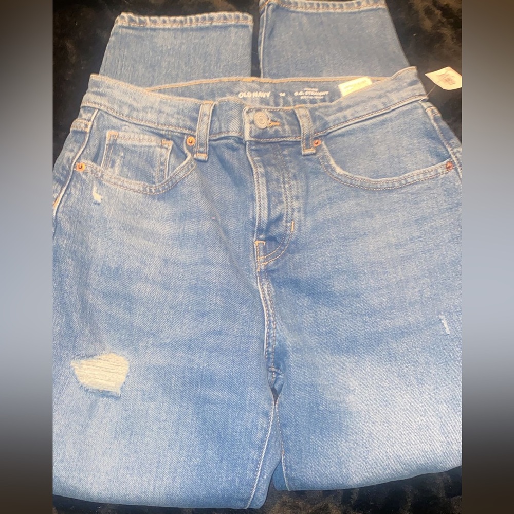 Girls high rise  OG straight